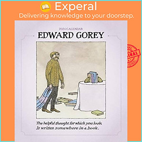 Sách - Edward Gorey 2024 Mini Wall Calendar by Edward Gorey (UK edition, paperback)