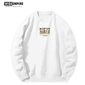 Áo Sweater Form Rộng Monkey D Luffy "Sự Thức Tỉnh Gear 5" | Anime Onepiece - Áo Sweater Nỉ Bông Unisex