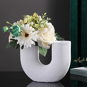 U Shape Flower Vase Holder Flowerpot Nordic Planters for Kitchen