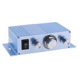 2 Channel Car Mini Amplifier 12V 180W+180W Hi-Fi Stereo Aux Speaker Amp Accessories Clear Sound