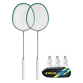 Badminton Rackets Set of 2 Sturdy for Indoor Outdoor Outdoor Backyard