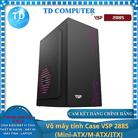 Mua Vỏ máy tính Case VSP 2885  270x168x350mm  (Mini-ATX/M-ATX/ITX) - Hàng chính hãng VSP phân phối