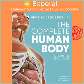 Hình ảnh Sách - The Complete Human Body The Definitive Visual Guide by Alice Roberts (UK edition, Hardback)
