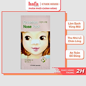 Mặt Nạ Lột Mụn Mũi Etude House Green Tea Nose Pack