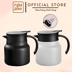 Mua Ấm pha trà giữ nhiệt có lõi lọc trà  chất liệu inox 316 cao cấp dung tích 1000ml  ấm nước giữ nhiệt liên tục đến 12h