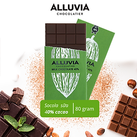 Socola Sữa 40% | Milk Chocolate 40% Alluvia