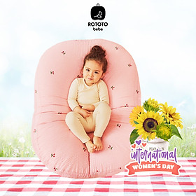 [MỚI] Gối chống trào ngược Rototo Bebe cỡ lớn (Toddler) - Nhập khẩu Hàn Quốc 100