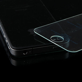 T-GLAS Premium Tempered Glass Screen Protector for iPhone 4 4s Wine Red