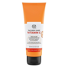 Sửa Rữa Mặt Tẩy Tế Bào Chết The Body Shop Vitamin C Facial Cleansing Polish (125ml)