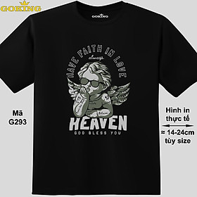 Have Faith In Love, mã G293. Áo thun in đẹp cho nam nữ, cặp đôi. Áo phông Goking hàng hiệu cao cấp