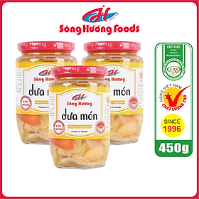 3 Hũ Dưa Món Sông Hương Foods Hũ 450g