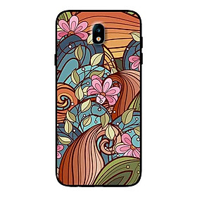 Ốp Lưng in cho Samsung J7 Pro Mẫu Họa Tiết Nền Lạ́ - Hàng Chính Hãng