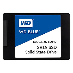Ổ Cứng SSD WD Blue 3D NAND 500GB WD WDS500G2B0A (2.5 inch) - Hàng Chính Hãng