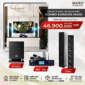 Mua Dàn Karaoke Gia Đình MAX6 - Hàng Chính Hãng