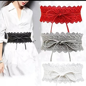 THẮT LƯNG NỮ LACE, DÂY NỊT NỮ  DN1912237 - ĐỎ