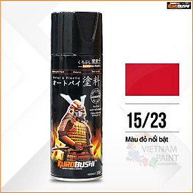 Sơn xịt Samurai Kurobushi - MÀU ĐỎ 23 (400ml)