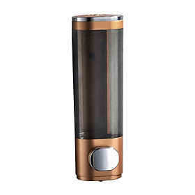 600mL Manual Soap Dispenser Wall Mounted Dish Liquid Lotion Gel Shampoo Chamber Dispenser Hand Press Soap Dispenser for