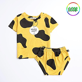 Bộ Chip Bò Sữa Cho Bé LC02 Đồ Bộ Chip Thun Lạnh Cao Cấp Mềm Mịn Thoáng Mát Hàng Chuẩn Loại 1 MINKY MOM