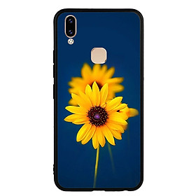 Ốp Lưng Viền TPU cho điện thoại Vivo V9 - 0340 SUNFLOWER07