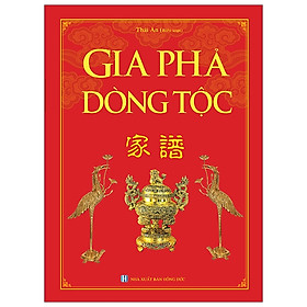 Gia Phả Dòng Tộc - Bìa Cứng