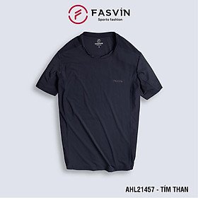 Áo thun thể thao nam Fasvin AHL21457.HN chất Nylon cao cấp vải mềm mịn thoáng mát thoải mái
