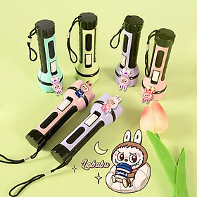 Mua (Bán Sỉ) Đèn Pin Móc Khóa Labubu Mini Siêu Sáng Có Dây Treo Kèm Pin Tiện Lợi Cho Bé Đi Du Lịch Giã Ngoại