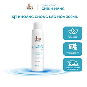 Xịt khoáng Alba Skin Care chống lão hóa dưỡng ẩm dành cho da khô 300ml