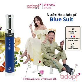 Nước hoa blue suit, nước hoa nam adopt hương thơm sang trọng mạnh mẽ dung tích 30ml