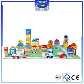 Đồ chơi gỗ Winwintoys - Thành phố tương lai - 60522
