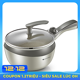 Nồi điện đa năng phủ chống dính cao cấp - Nồi lẩu điện gia đình Bcook 1.8L - Hàng nhập khẩu