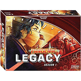 Trò Chơi Board Game Phối Hợp Pandemic Legacy Seasson 1 : Hậu Đại Dịch Tiếng Anh