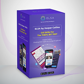 Khóa luyện thi chứng chỉ quốc tế elsa by harpercollins - skills for the toefl ibt test