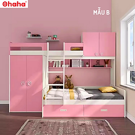 Giường tầng thông minh Ohaha - GTTM002