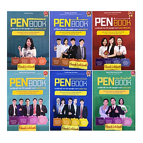 Hình ảnh Sách - Combo 6 cuốn PENBOOK Luyện Đề Thi Tốt Nghiệp THPT môn Ngữ văn, Toán, Vật lí, Hóa học, Tiếng Anh, Sinh học (HM)