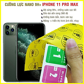Dán cường lực dẻo nano cho iPhone 11 Pro, iPhone 11 Pro Max