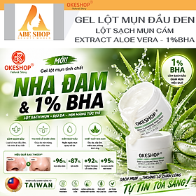 Gel Lột Mụn Nha Đam OKESHOP 30ml - Giải Pháp Loại Bỏ Mụn Đầu Đen - Mụn Cám - Bạ Nhờn - Làm Sạch Sâu Và Thu Nhỏ Lỗ Chân Lông