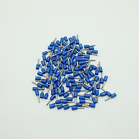 Mua Túi 100 đầu cos pin rỗng E1508 bọc nhựa xanh