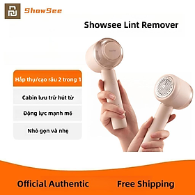 ShowSee 2 trong 1 chân không khí và cạo bóng tông đơ điện Lint Remover cho quần áo lông tơ vải áo len Lint PELLET với từ tính