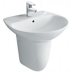 Mua Lavabo Treo Tường Inax L-285V/L-288VC Kèm Chân Ngắn  Chất liệu sứ cao cấp  chống bám bẩn - Vật liệu xây dựng Big H