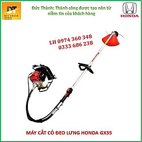 Mua Máy cắt cỏ đeo lưng cần mềm HONDA GX35 Nhập khẩu Thái Lan. Bảo hành 12 Tháng