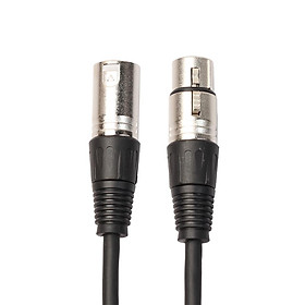 3 Pin XLR Male to Female Lead Speaker Microphone Mic Shielded Audio Signal Cable 1m,5m,10m