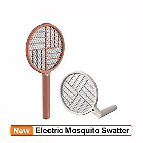 Tấm chắn muỗi điện Xiaomi Youpin Sothing LED có thể sạc lại Máy đánh bắt muỗi cầm tay có thể gập lại
