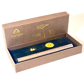 Mua Hộp Combo Nhang Trầm Không Tăm-Quà Tặng Trầm Hương-Hộp Màu Nâu-Trầm Hương Cao Cấp Mangala-Trầm Hương Nguyên Chất  Cam Kết Không Hương Liệu và Hóa Chấ