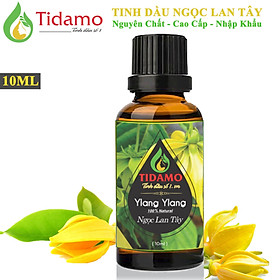 Tinh Dầu Ngọc Lan Tây  Nguyên Chất TIDAMO (Ylang Ylang) - Tinh Dầu Cao Cấp Nhập Khẩu Từ Ấn Độ, Xông Hương Thơm Phòng, Thư Giãn, Nâng Cao Sức Khỏe - Kiểm Nghiệm Chất Lượng Tại Trung Tâm Quatest 3