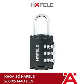 Mua Khóa số Hafele 20302 màu đen - 482.09.000 (Hàng chính hãng)