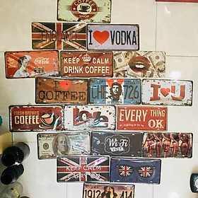 Mua TRANH BIỂN SỐ THIẾC DECOR QUÁN