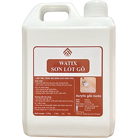 Mua Sơn lót gỗ 5L  Trong hoặc trắng  che khuyết điểm  phủ đều màu  tăng độ bám dính cho lớp sơn kế tiếp - LuxHome