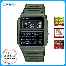 Đồng Hồ Nam Điện Tử Casio CA-53WF-3BDF Dây Nhựa