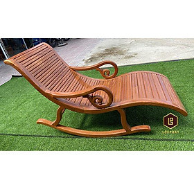Mua Ghế bập bênh bằng gỗ gõ đỏ cao cấp  - GB001