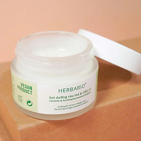 Gel dưỡng rau má & diếp cá Herbario 30ml thuần chay